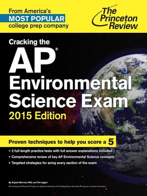 cover image of Cracking the AP Environmental Science Exam, 2015 Edition